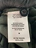 RVCA 100% Viscose Rayon Stripes Gray Long Sleeve Blouse Size M - photo 8