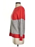 Kokun 100% Cashmere Color Block Red Cashmere Pullover Sweater Size S - photo 5