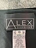 Alex Evenings 100% Polyester Black Cocktail Dress Size 10 - photo 7