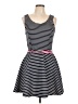 Style Rack Stripes Black Casual Dress Size L - photo 1