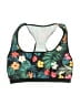 Unbranded Tropical Black Swimsuit Top Size L - photo 1
