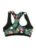 Unbranded Tropical Black Swimsuit Top Size L - photo 2