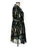 Zara Basic Tropical Black Cocktail Dress Size M - photo 4