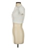 Zara Ivory Short Sleeve Turtleneck Size S - photo 5