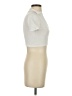Zara Ivory Short Sleeve Turtleneck Size S - photo 4