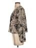 Astr 100% Polyester Gray Long Sleeve Blouse Size S - photo 5