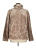 32 Degrees 100% Polyester Solid Brown Faux Fur Jacket Size XL - photo 1