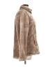 32 Degrees 100% Polyester Solid Brown Faux Fur Jacket Size XL - photo 4