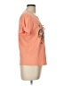 Elle Floral Orange Short Sleeve T-Shirt Size L - photo 4
