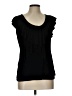 THX Thanx Collection Black Short Sleeve Top Size L - photo 1