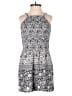 THREE PINK HEARTS 100% Polyester Paisley Gray Romper Size XS - photo 1