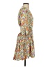 Maje 100% Polyester Paisley Yellow Orange Casual Dress Size EU (FR) 34 / US 2 - photo 4