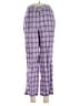 Sigrid Olsen Hearts Purple Casual Pants Size XS - photo 1