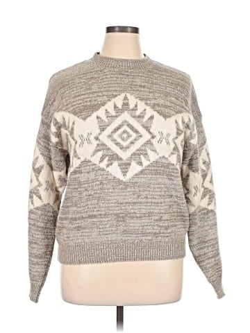 Bobeau Pullover Sweater (view 1)