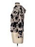 Kokun 100% Cashmere Animal Print Silver Cashmere Pullover Sweater Size L - photo 5