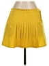 BCBGMAXAZRIA Solid Yellow Casual Skirt Size 2 - photo 1