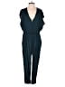 Assorted Brands 100% Rayon Solid Teal Jumpsuit Size XS - photo 1