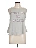 Wildfox 100% Cotton Gray Tank Top Size Lg (3 or L) - photo 1