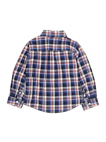 Carter's Long Sleeve Button-Down Shirt (view 2)