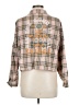 Altar'd State Plaid Tan Long Sleeve Blouse Size M - photo 2