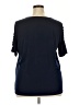 MICHAEL Michael Kors Blue Short Sleeve Top Size 2X - photo 2