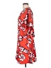 Lewit 100% Silk Print Red Casual Dress Size 6 - photo 5
