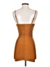Forever 21 Solid Orange Cocktail Dress Size S - photo 2