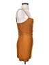 Forever 21 Solid Orange Cocktail Dress Size S - photo 4