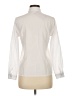 Unbranded Solid Ivory Long Sleeve Blouse Size M - photo 2