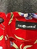 Sag Harbor 100% Polyester Print Red Casual Dress Size 4 - photo 7