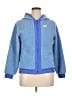 Nike 100% Polyester Blue Zip Up Hoodie Size XL - photo 1