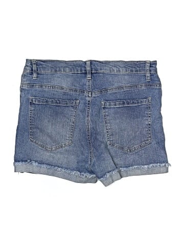 Wallflower Denim Shorts (view 2)
