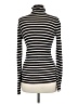 Uniqlo Stripes Black Turtleneck Sweater Size M - photo 2