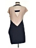 Aryn K. 100% Silk Color Block Tan Cocktail Dress Size S - photo 2