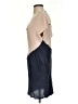 Aryn K. 100% Silk Color Block Tan Cocktail Dress Size S - photo 5
