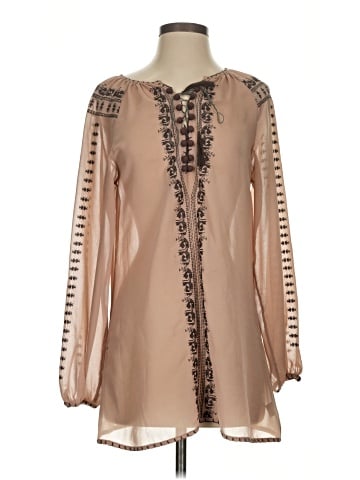 BCBGMAXAZRIA Long Sleeve Blouse (view 1)