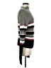 Q&A Color Block Gray Turtleneck Sweater Size M - photo 4