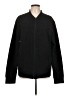 Express Outlet Solid Black Track Jacket Size L - photo 1