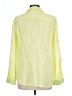 Chico's Color Block Yellow 3/4 Sleeve Button-Down Shirt Size L (estimated) - photo 2