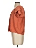 TeXTURE & THREAD Madewell Orange Short Sleeve Blouse Size XXS - photo 5