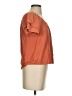 TeXTURE & THREAD Madewell Orange Short Sleeve Blouse Size XXS - photo 4