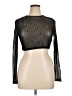 Dizzy Lizzy 100% Polyester Black Long Sleeve Top Size XL - photo 1