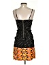 Xhilaration 100% Polyester Graphic Orange Cocktail Dress Size S - photo 2