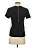 Alysi 100% Cotton Color Block Brown Short Sleeve Top Size 4 - photo 2