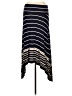 Leon Max Stripes Blue Casual Skirt Size 28 waist (estimated) - photo 2