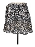 Topshop 100% Polyester Animal Print Black Casual Skirt Size 8 - photo 2