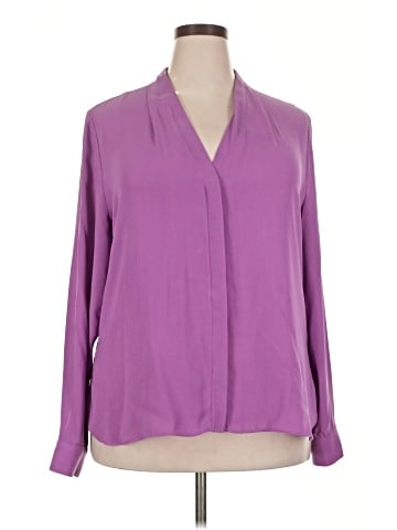 Halogen Long Sleeve Blouse (view 1)