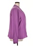 Halogen 100% Polyester Purple Long Sleeve Blouse Size XXL - photo 4