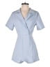 Shein 100% Polyester Solid Blue Romper Size S - photo 1