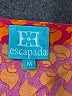 Escapada 100% Rayon Print Orange Casual Dress Size M - photo 7